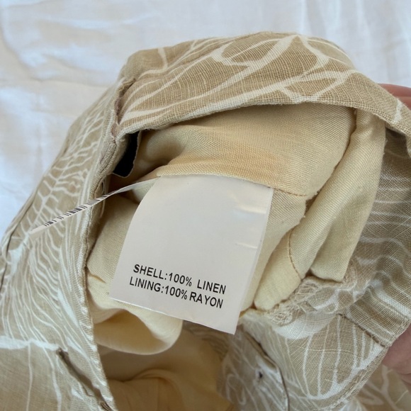 DISSH Linen Palm Pants - Picture 6 of 7